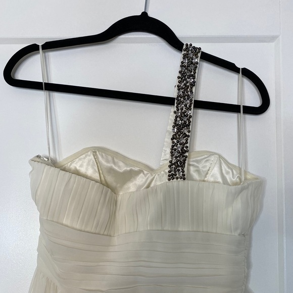 Bedo Noir one strap Ivory Maxi dress boho - Picture 4 of 8